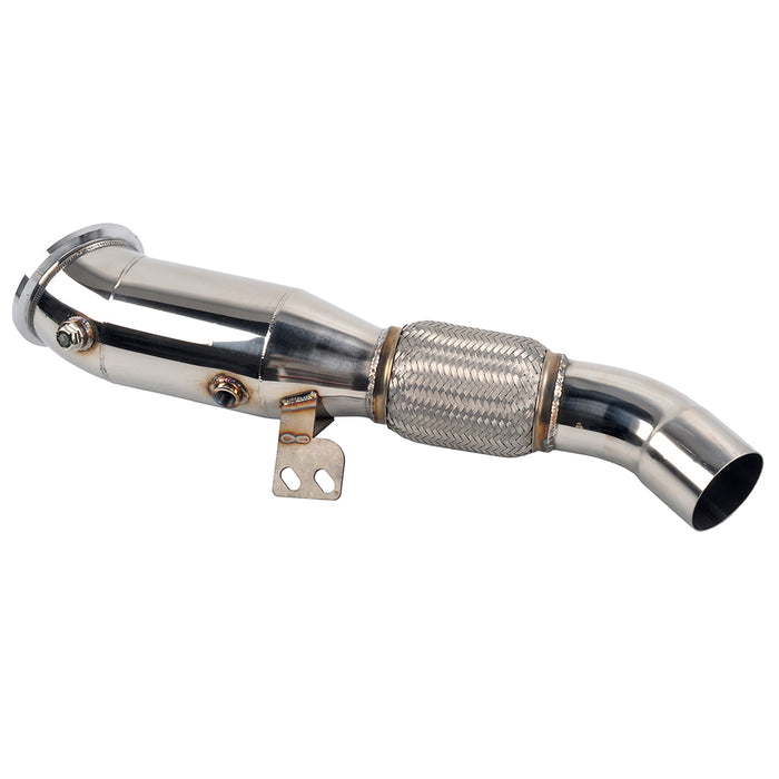 Stainless steel catless racing downpipe for BMW B58